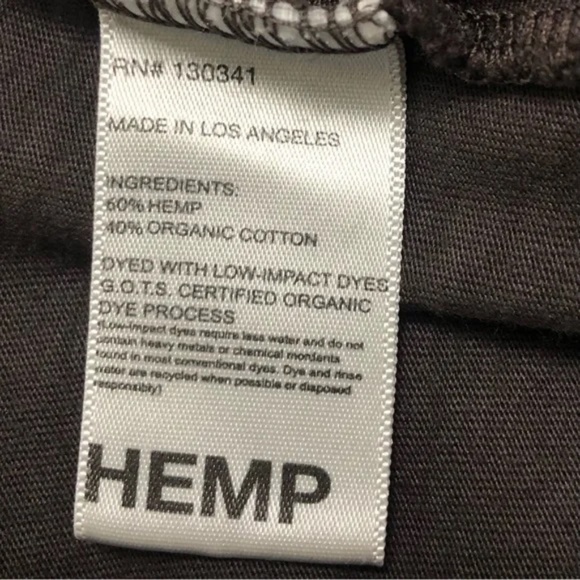 Groceries Apparel | Organic Cotton Hemp Button Up Oversized Slouchy Cardigan Top - Picture 12 of 13